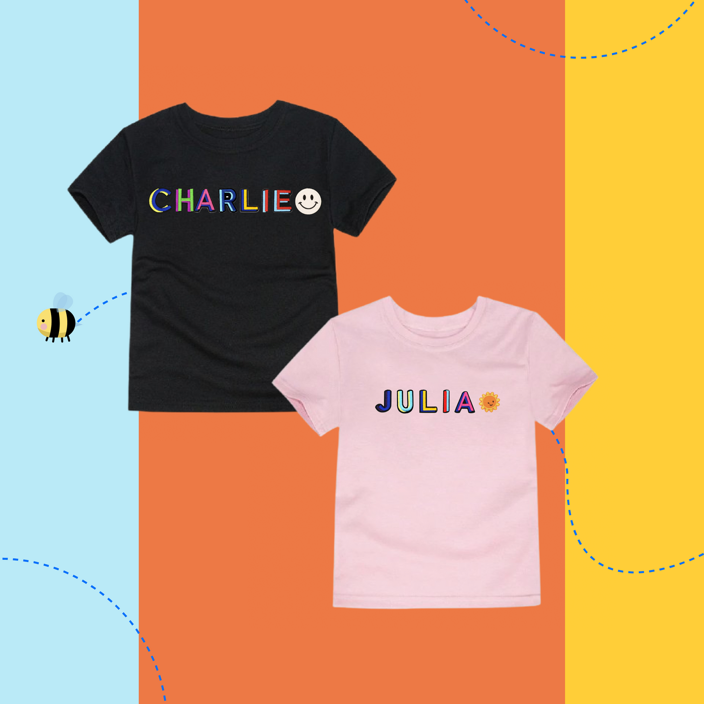 Personalisable T-shirt